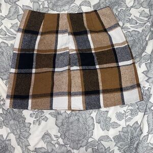 Plaid Woman’s Skirt.